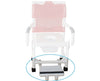 Optional Sliding footrest with front foot supports