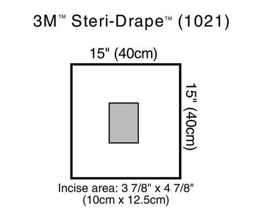 Steri-Drape Drape with Incise Film Small - 40/cs