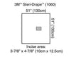 Steri-Drape Drape w/ Incise Film Medium (40/cs)