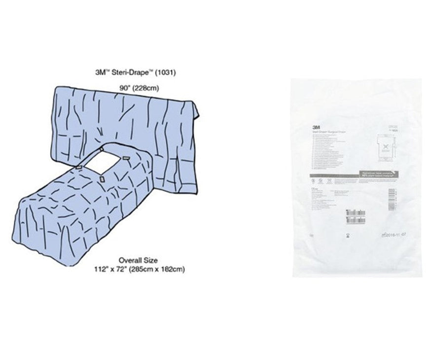 Steri-Drape Laparoscopy Drape, Supine Position - 20/Case