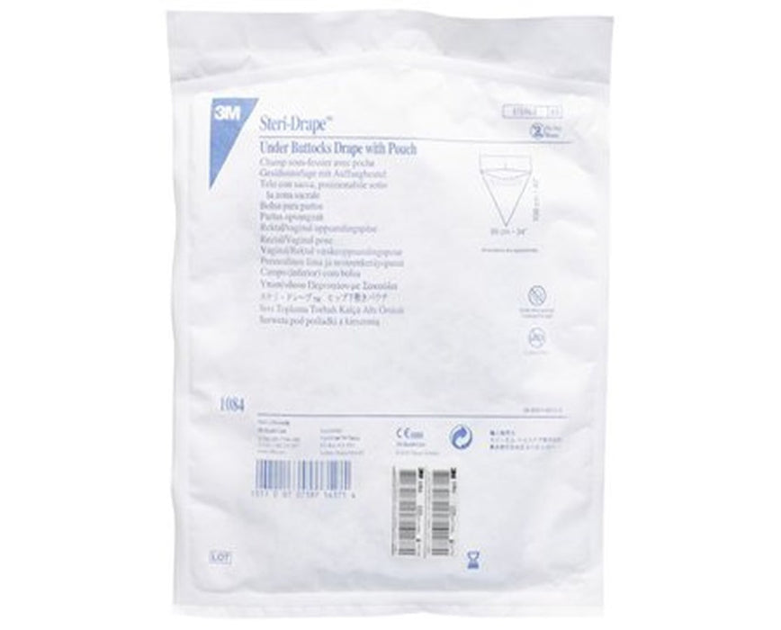 Steri-Drape Under Buttocks Drape, Fluid Collection Pouch, Absorbent Prevention Fabric, Cuff - 120/Cs