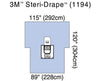Steri-Drape Arthroscopy Drapes. Fluid Collection Pouch. 1 Exit Port. Biocade Fabric (5/cs)