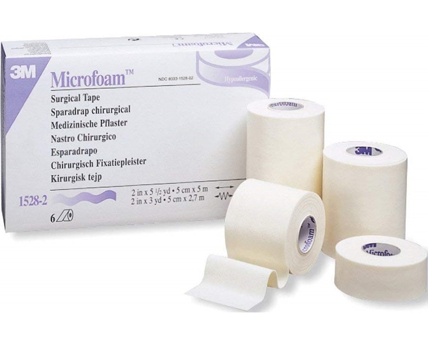 Microfoam Surgical Tapes & Sterile Tape Patch - 36/Cs