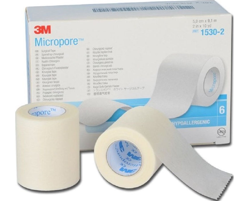3M Micropore Surgical Tape, Easy Tear Paper Medical Tape - Simply Medical