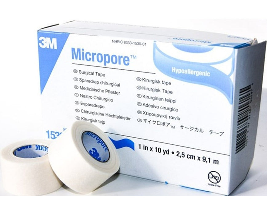 Micropore Surgical Paper Tapes - 500/Cs