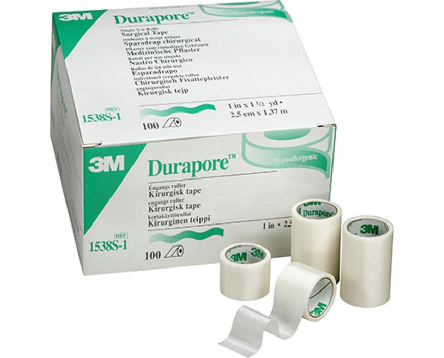 Durapore Hypoallergenic Surgical Tape - 500/Cs