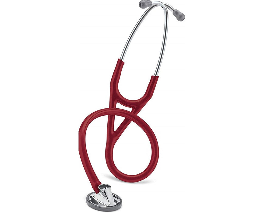 Master Cardiology Stethoscope, 27", Burgundy Tubing