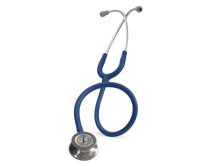 Classic III Stethoscope - 27", Standard Finish, Navy Blue Tube