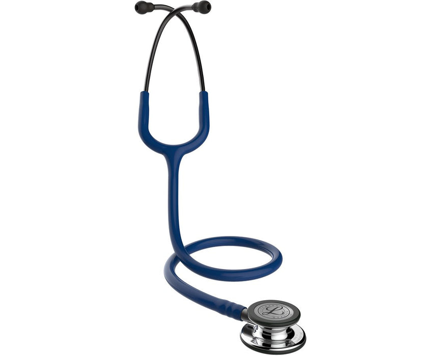 Classic III Stethoscope - 27", Standard Finish, Caribbean Blue Tube