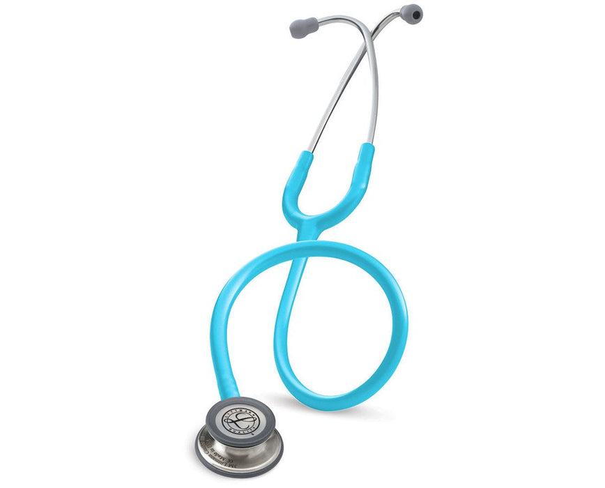 Classic III Stethoscope - 27", Standard Finish, Turquoise Tube