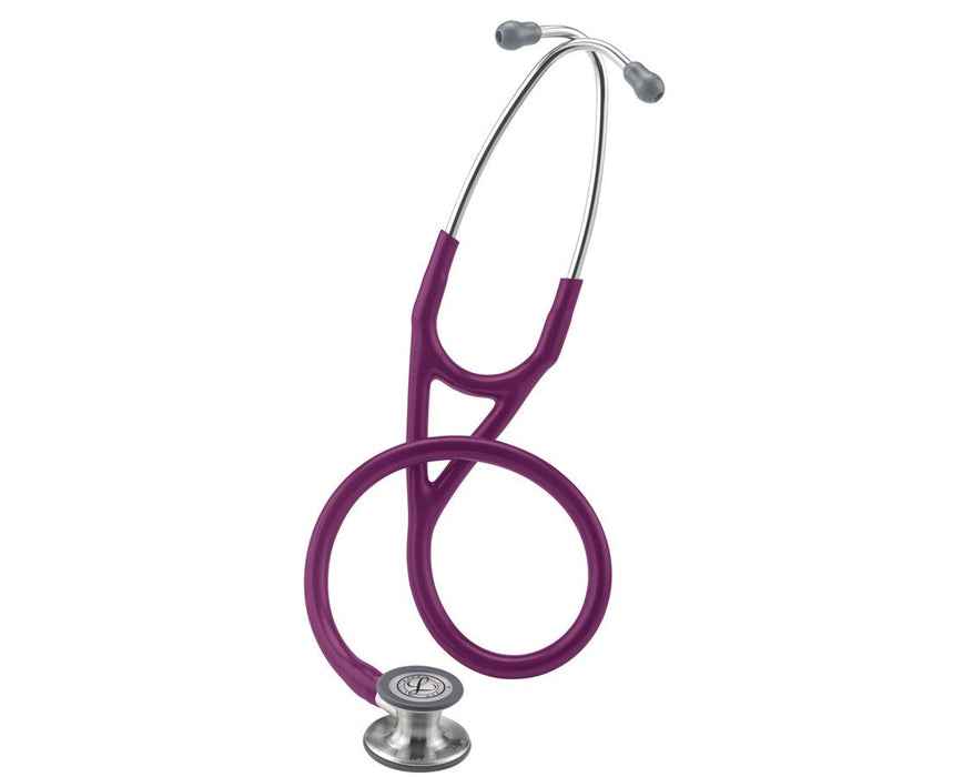 Cardiology IV Stethoscope - 27", Standard Finish, Plum Tube