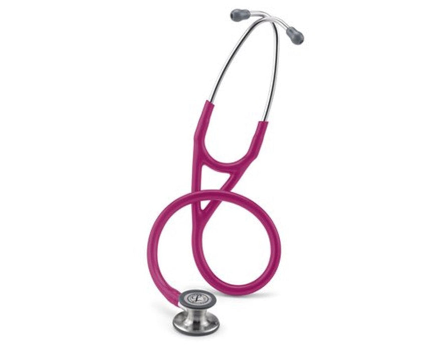 Cardiology IV Stethoscope - 27", Standard Finish, Raspberry Tube