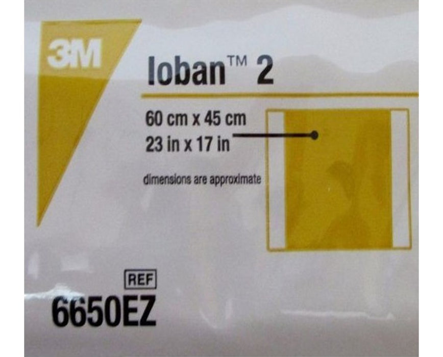 Ioban 2 Antimicrobial Incise Drape, Overall 23" x 18" - 40/Cs