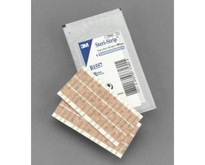 Steri-Strip Blend Tone Skin Closures (non-reinforced), 1/2" x 4", 6 strips/envelope, 1200/Case