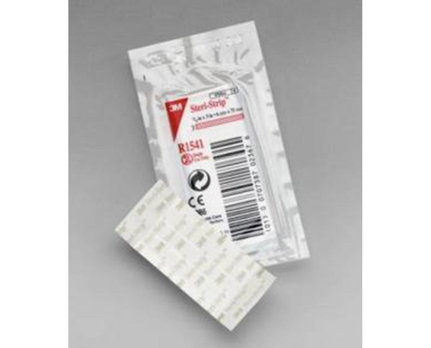 Steri-Strip Adhesive Skin Closures (Reinforced) 1/8" x 3", 5 Strips/Envelope, 250/Box