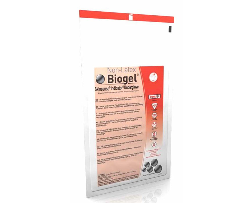 Biogel Skinsense Indicator Surgical Gloves - 200/Cs - Size 8 1/2 - Sterile