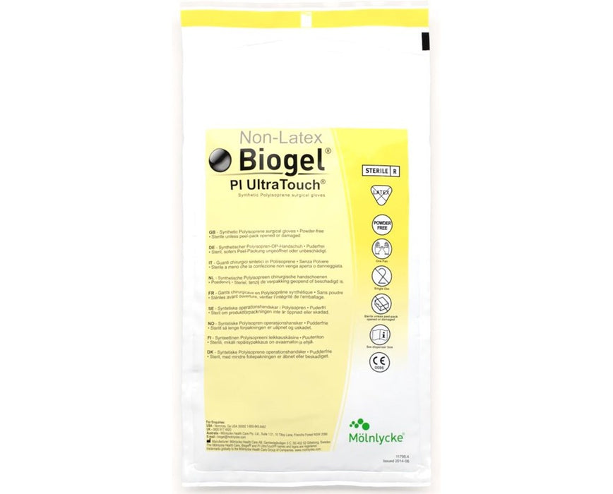 Biogel PI Ultra-Touch Surgical Gloves - Size 7 1/2 - 200/Cs - Sterile