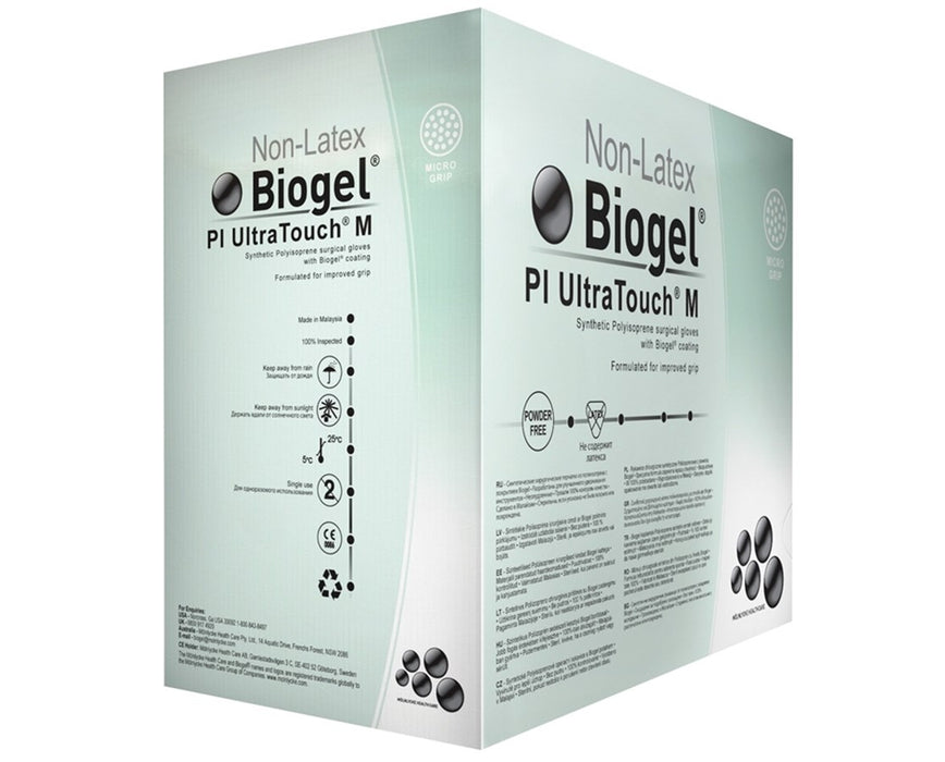 Biogel PI UltraTouch M Surgical Gloves - 200/Cs - Size 7 - Sterile