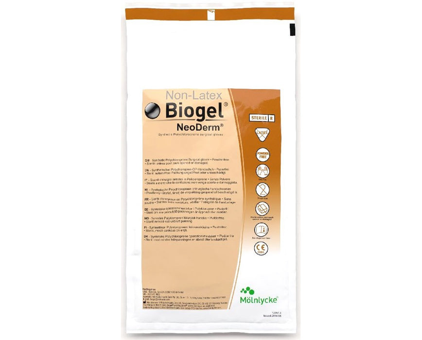 Biogel Neoderm Surgical Gloves - 200/Cs - Size 8 1/2 - Sterile