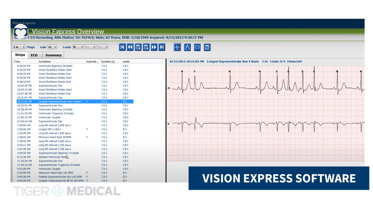 Burdick 48 Hr H3+ Holter Recorder