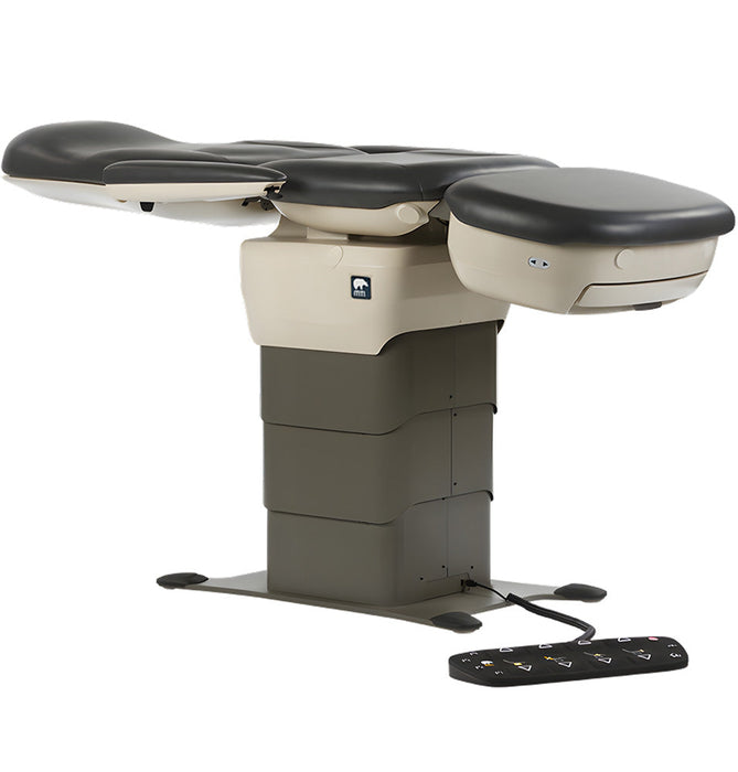 Bariatric Power Hi-Lo Podiatry / Procedure Chair w/ Adjustable Back & Drop Section, 18.75"H (529)