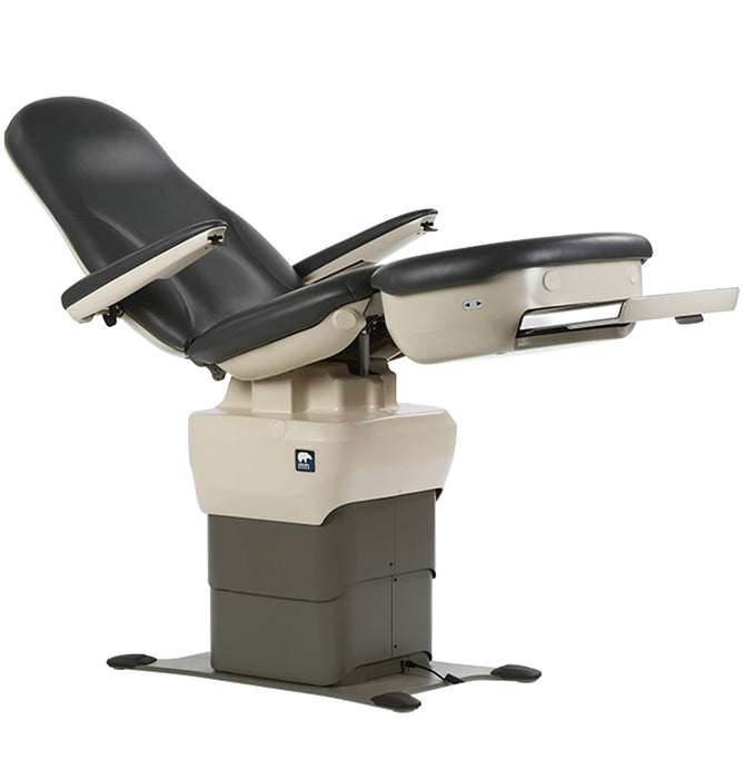 Bariatric Power Hi-Lo Podiatry / Procedure Chair w/ Adjustable Back & Drop Section, 18.75"H (529)