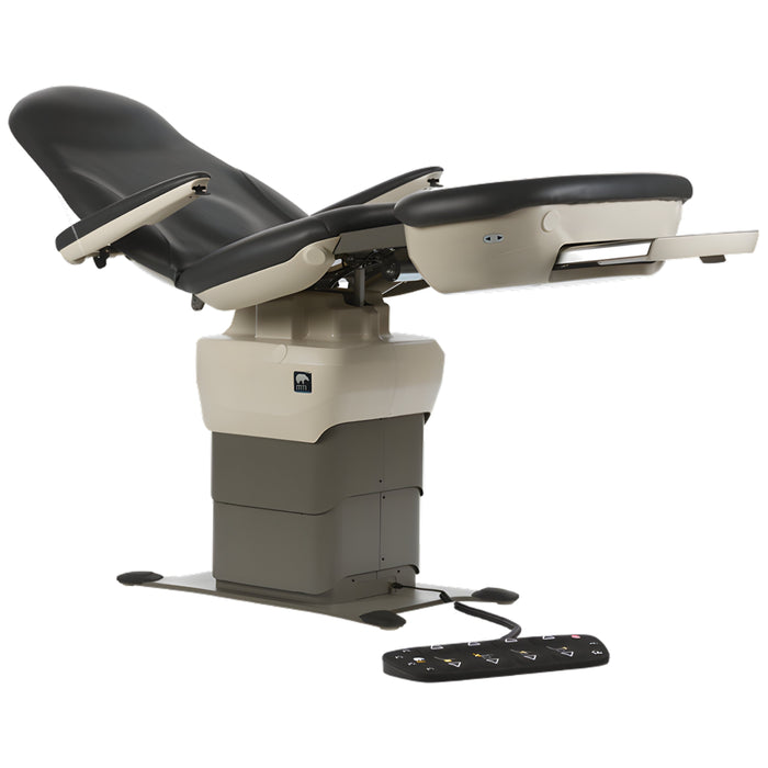 Bariatric Power Hi-Lo Wide Podiatry / Wound Care Procedure Chair w/ Adjustable Back & Drop Section (529W)