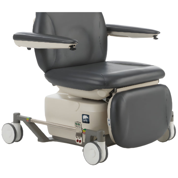 Bariatric Power Hi-Lo Procedure Chair w/ 4-Section Top [Adjustable Back, Headrest & Drop Section]. Swivel Base (830)