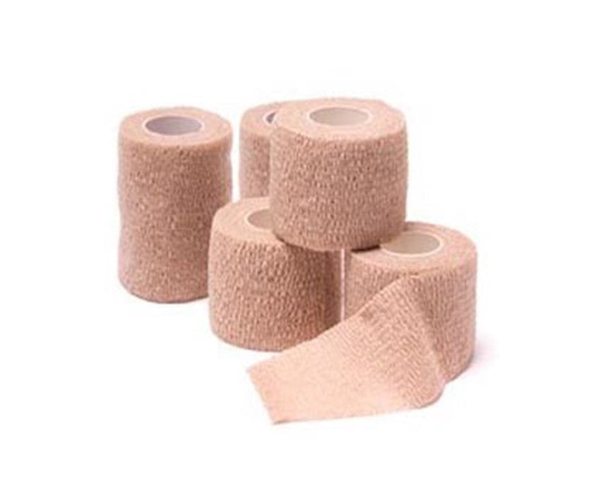 Cohesive Bandage, Tan - 1" x 5 yards, 30 per box.