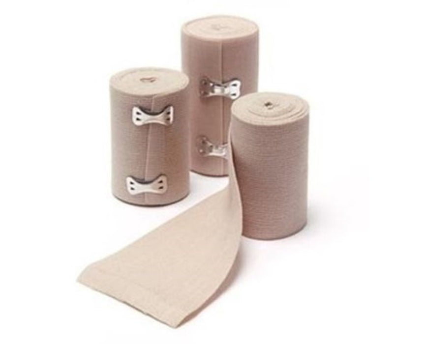 Woven Elastic Bandage with Clip Closure