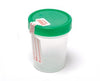 Screw-On Lid & tamper evident label. 4 oz. Sterile (100/cs)