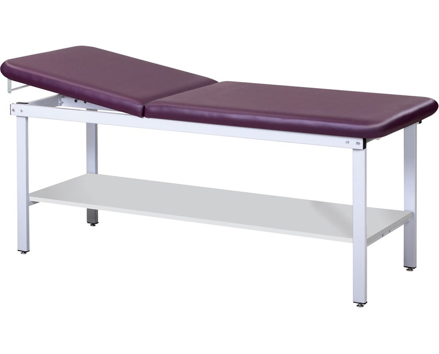 ETA Alpha Treatment Table w/ Shelf & Adjustable Back. 27"W