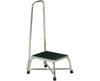 Chrome Bariatric Step Stool [Handrail Option]