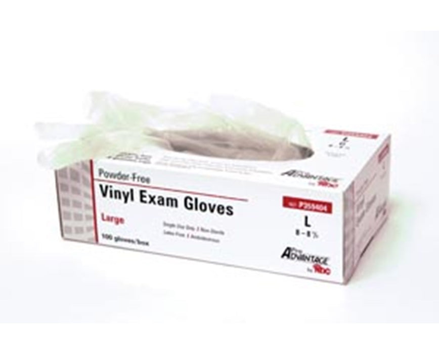 Vinyl Exam Gloves - Powder Free Medium - 100/ Box