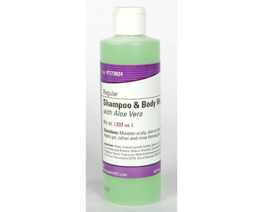 Shampoo & Body Wash 8 oz Bottle - 1 Unit