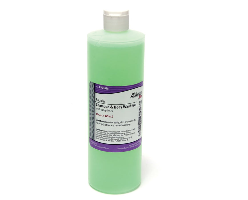 Shampoo & Body Wash 16 oz Bottle - 12/ Case