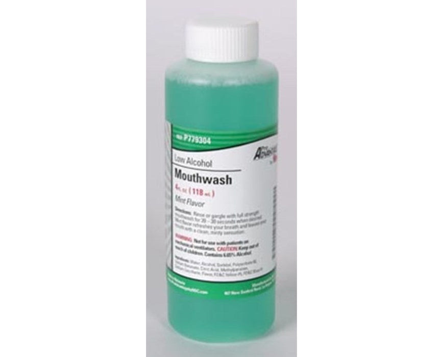 Low Alcohol Mouthwash 4 oz Bottle. 1 Unit