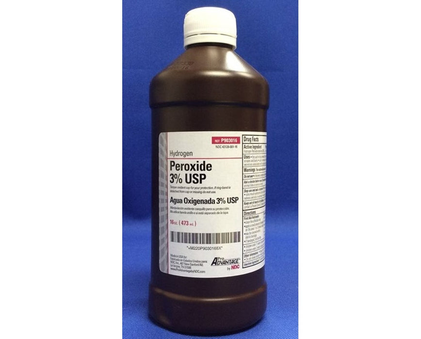 Hydrogen Peroxide 8 oz Bottle - 12/ Case
