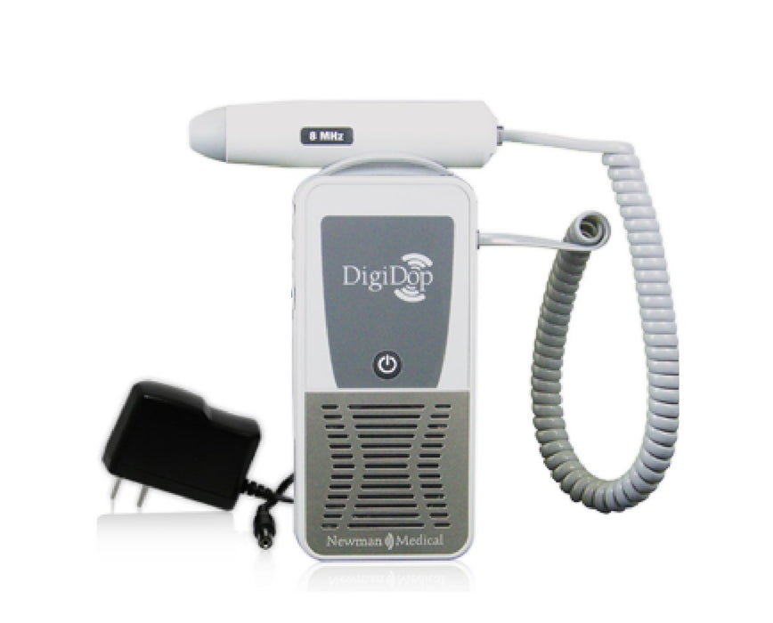 DigiDop 301 Handheld Vascular Obstetric Doppler - Rechargeable, 5Mhz Probe