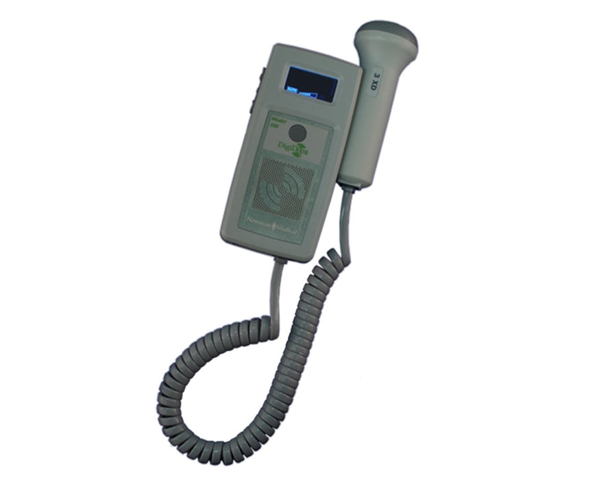 DigiDop II 330 Handheld Vascular Obstetric Doppler w/ Extended Depth Probe - Non-Rechargeable, 5Mhz