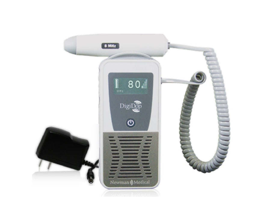 DigiDop 701 Handheld Vascular Obstetric Doppler - Rechargeable, 5Mhz Probe