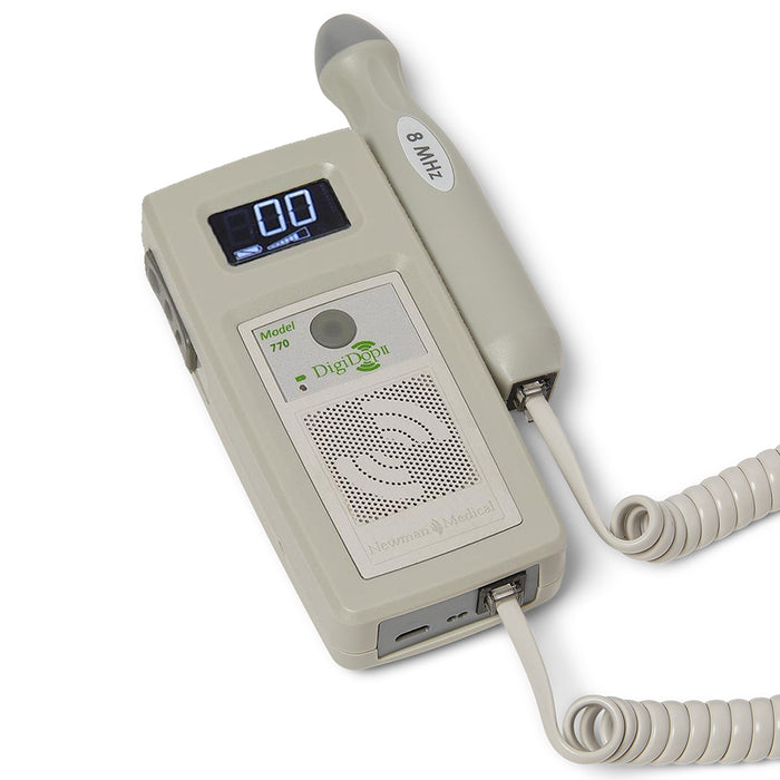 DigiDop II 770 Handheld Vascular Obstetric Doppler w/ Extended Depth Probe