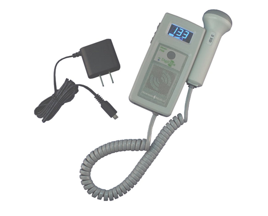 DigiDop II 770R Handheld Obstetric Doppler with Extended Depth Probe - Rechargeable, 2MHz Obstetrical