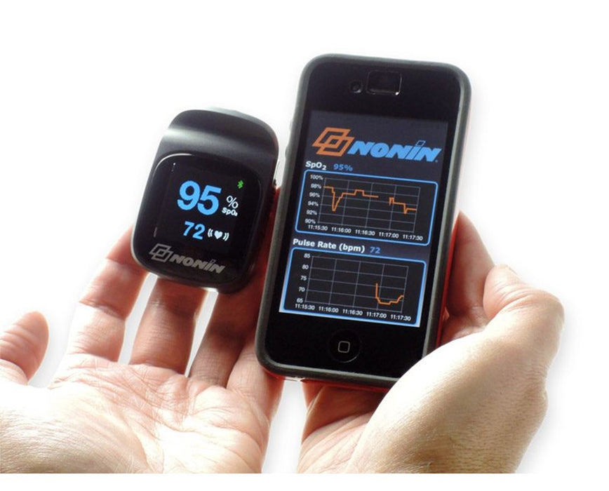 NoninConnect Elite 3240 Wireless Fingertip Pulse Oximeter Monitor