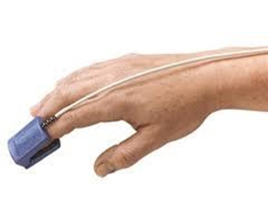 PureLight Reusable Finger Clip Sensor for Pulse Oximeters - Adult - 1 meter