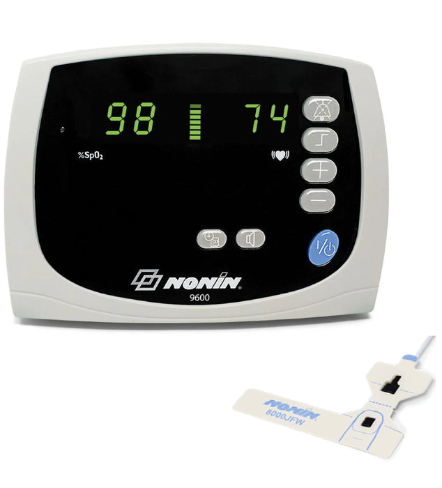 Avant Tabletop Pulse Oximeter Monitor w/ 1m Adult Flex SpO2 Sensor
