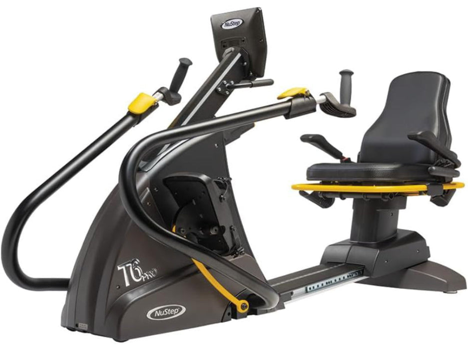 T6 PRO Recumbent Cross Trainer. 500 lbs Capacity & 18"W Seat
