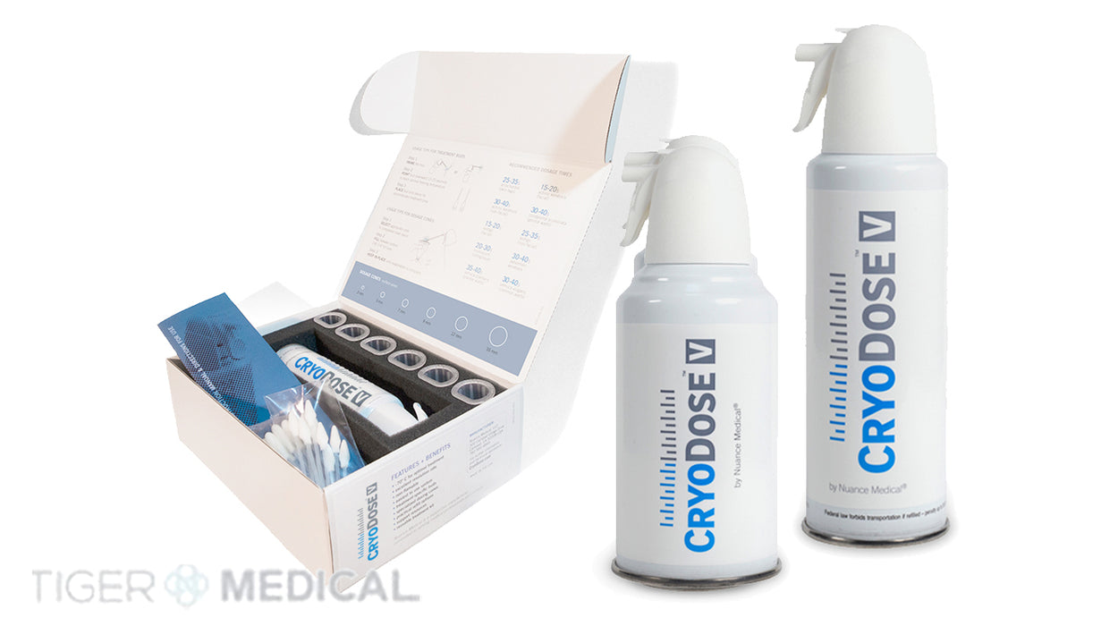 CryoDose Portable Cryosurgical Treatment Kit - 162mL or 236mL Canister