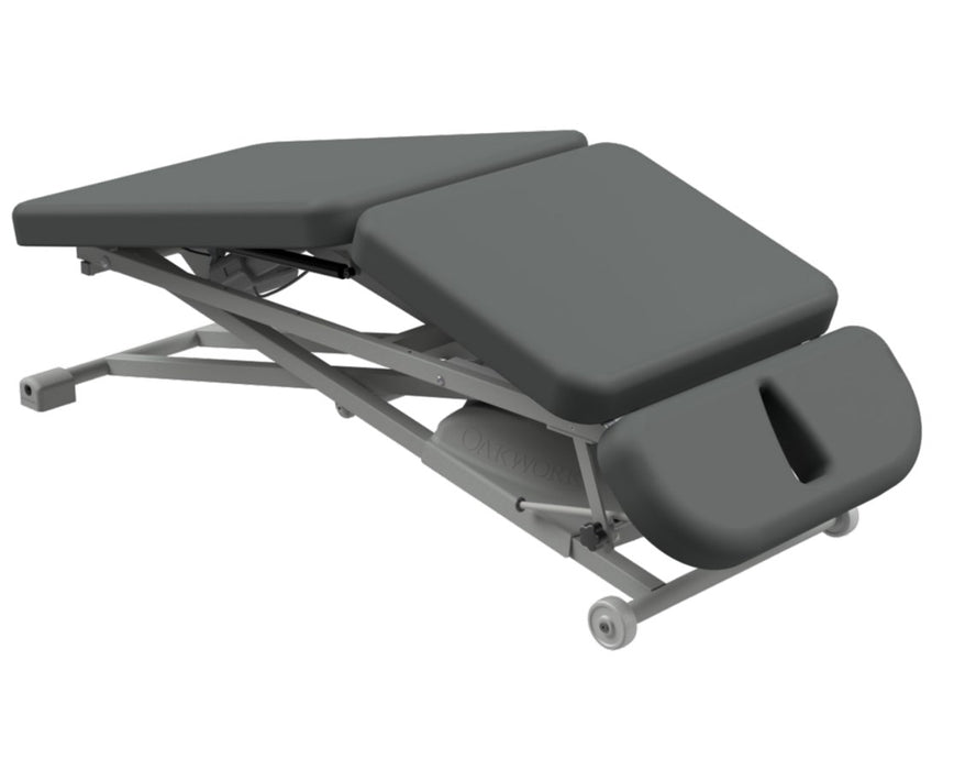 Power Hi-Lo Rehab Therapy Table w/ Adjustable Back (PT400 Series). 29"W, 2.5" Comfort Foam