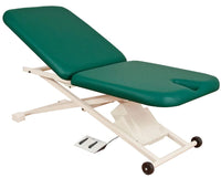 Power Hi-Lo Exam Table w/ Adjustable Back. PT150 [Casters & Side Rails Option]